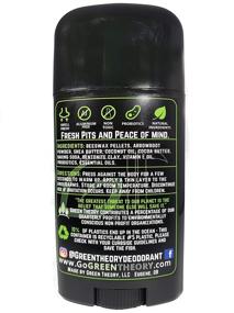 img 3 attached to 🌲 Pine-Scented Probiotic Deodorant - Green Theory's Natural Masking Solution for Hunting Odor