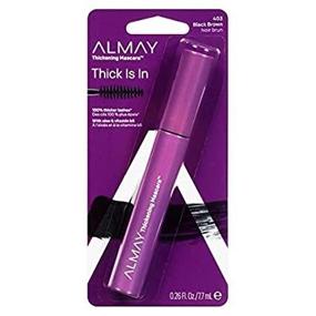 img 1 attached to 💄 Almay One Coat Thickening Mascara, Black Brown [403], 0.26 FL oz (Set of 2) - Enhance Your Lashes with Ease