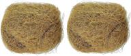 🐦 premium sterilized natural coconut fiber bird nest (2 pack) by prevue pet products - enhance your feathered friend's comfort and safety! logo