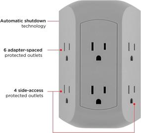 img 3 attached to Розеточный удлинитель GE Pro с 6 выходами