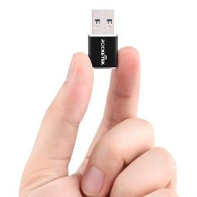 img 1 attached to 📸 Rocketek USB 3.0 Portable Memory Card Reader Adapter for Micro SD Card/TF Card