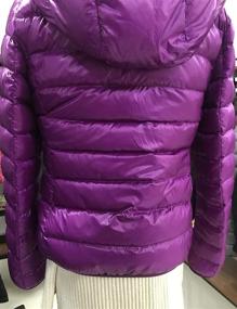 img 1 attached to CHERRY CHICK Women's Weighted Purple AB Clothing in Coats, Jackets & Vests