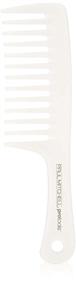 img 4 attached to Paul Mitchell Pro Tools Detangler Comb - Wide Tooth Comb that Effectively Detangles Wet or Dry Hair in Milky White Shade