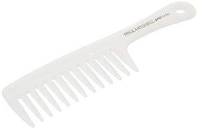 img 1 attached to Paul Mitchell Pro Tools Detangler Comb - Wide Tooth Comb that Effectively Detangles Wet or Dry Hair in Milky White Shade