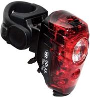 🚴 niterider solas 250 lumens usb rechargeable bike tail light - enhanced visibility led rear light for daytime & nighttime cycling safety + easy installation for road, mountain, city commuting & adventure biking logo