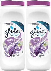 img 1 attached to 🌸 Glade Carpet and Room Powder, Lavender and Vanilla, 32-Ounce 2-Pack: Freshen Your Space with Long-Lasting Fragrance