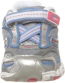 img 3 attached to Saucony Kids Ride Athletic Toddler Girls' Shoes in Athletic