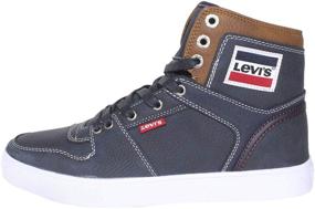 img 2 attached to Levi's Mason Olympic Black Men's Fashion Sneakers for Casual Shoes