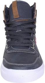 img 3 attached to Levi's Mason Olympic Black Men's Fashion Sneakers for Casual Shoes
