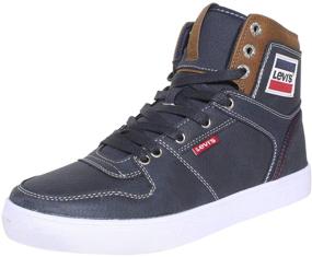 img 4 attached to Levi's Mason Olympic Black Men's Fashion Sneakers for Casual Shoes
