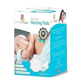 img 4 attached to Primo Passi - 125 Count Disposable Nursing Pads: Super Absorbent, Ultra Comfortable, Individually Wrapped and Leakproof Breast Pads for Breastfeeding