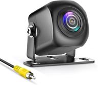 📷 pixelman pmd2a backup camera: hd metal, 170° wide angle, night vision, ip69 waterproof - universal rearview cam for car, suv, rv, pickup logo