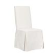 essential tailored twill dining slipcover logo