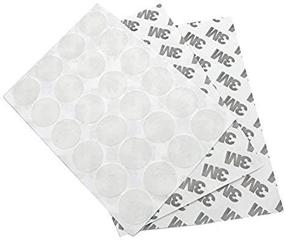 img 2 attached to 🧵 Enhance Your Quilting Precision with 3M Non-Slip Silicone Grips - 3 Sheets, 144 Pieces - Large and Small Sizes