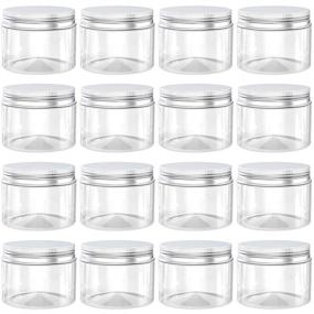 img 4 attached to HNXAZG Plastic Aluminum Containers Cosmetic Travel Accessories for Travel Bottles & Containers