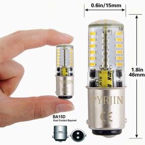 img 3 attached to Long-lasting 12V Low Voltage Ba15d 1142 Double Contact Bayonet LED Light Bulb: Waterproof 5W Warm White 3000K Equivalent 35W. Perfect for RV Trailers, Campers, Marine Boats, and Landscapes. Pack of 2.