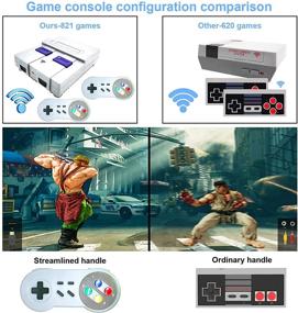 img 2 attached to Instapot 821 Classic Childhood Games Console - 2 Wireless Controllers, 4K HDMI TV Output, Ideal Gift for Nostalgic Memories