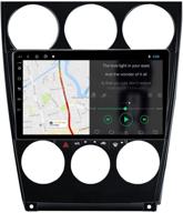 🚗 автомобильная стереосистема android 10.1 с двойным din, gps-навигацией, bluetooth, usb-плеером и функцией зеркального отображения для mazda 6 atenza 2004-2008, 2 гб озу логотип