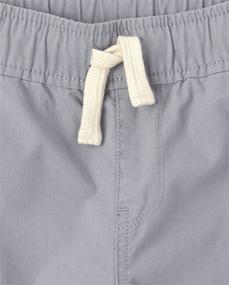 img 3 attached to 👦 Stylish Boy's Clothing: Children's Place Solid Jogger Shorts for Comfy & Trendy Shorts