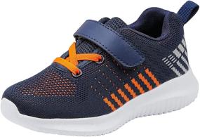 img 4 attached to 👟 Ologinmars Boys' Toddler Sneakers - Athletic Running Shoes