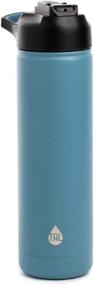 img 1 attached to Tal Ranger Pro Stainless Steel Double Wall Insulated Water Bottle - 26oz - Slate