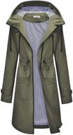 jasambac petite waterproof trench raincoat - women's clothing, coats, jackets & vests logo