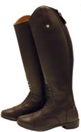 horseware country boots brown 40 logo