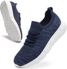 img 4 attached to Ouumeis Breathable Lightweight Athletic 👟 Sneakers: Premium Men's Shoes for Optimal Performance