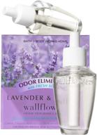 bath & body works lavender & vanilla odor eliminating wallflowers home 🏠 fragrance refills - 2-pack (1.6 fl oz) for a fresh and fragrant home логотип