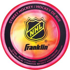 img 1 attached to 🏒 Franklin Sports Street Hockey Pucks: Indoor and Outdoor Practice Pucks for Kids and Adults - 3 Pack