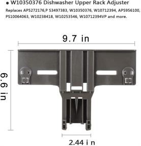 img 1 attached to Dishwasher W10350376 W10195840 W10195839 Wdt730Pahz0