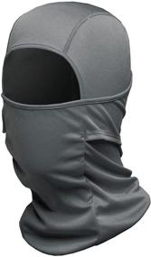 img 4 attached to 👤 Doerix Balaclava Face Mask: The Ultimate Sun Hood for Tactical Lightweight Ski, Motorcycle Riding, and Running - Ideal for Men and Women!