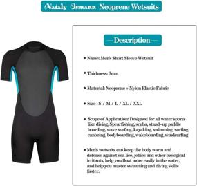 img 2 attached to Nataly Osmann Neoprene Wetsuits Snorkeling Sports & Fitness and Water Sports