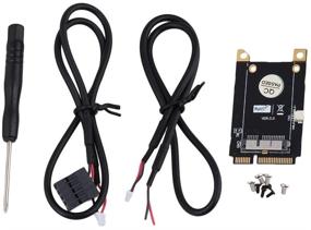 img 1 attached to Улучшенный адаптер Shaluoman Mini PCI-E для повышенной совместимости с BCM94360CD/BCM94331CD