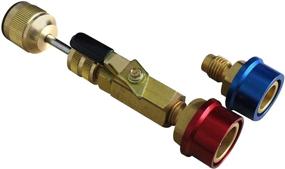 img 4 attached to 🔧 MASTERCOOL (81490) R134A Valve Core Remover Installer - Yellow Gold, 6.8 Inch (Standard 5mm Valve Cores Only)