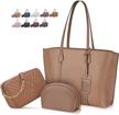 handbags leather shoulder fashion handles women's handbags & wallets and satchels logo