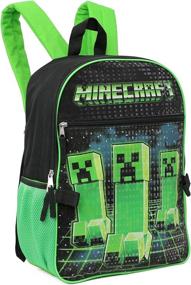 img 3 attached to Minecraft Creeper Full Backpack Lunchbox: 🎒 Perfect for Minecraft Fans on the Go!