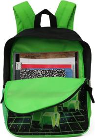 img 2 attached to Minecraft Creeper Full Backpack Lunchbox: 🎒 Perfect for Minecraft Fans on the Go!