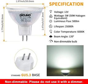 img 3 attached to 💡 Enhanced Lighting Efficiency with DiCUNO GU5 LED Bulb