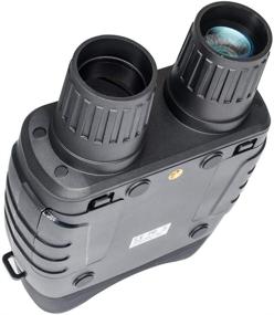 img 2 attached to 🔦 Bush Tech Military Grade Digital Night Vision Binoculars: See Clearly in Total Darkness, Perfect for Hunting, Wildlife Photography, and Video - Includes Large Viewing Screen, 32 GB Card, Neck Strap, and Case