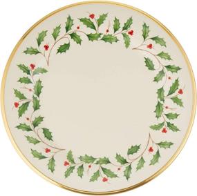 img 4 attached to Lenox Holiday Dinner Plate 146504000