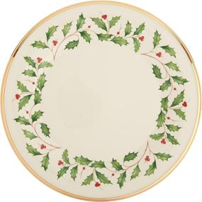 img 2 attached to Lenox Holiday Dinner Plate 146504000