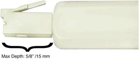 img 3 attached to Softalk Phone Cord Detangler: Almond Rotating Landline Telephone Accessory (21001)