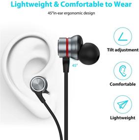 img 3 attached to 🎧 Jelanry USB C Headphones: Hi-Fi Stereo Earbuds with Mic & Volume Control for Samsung Galaxy S20 FE 5G, S21 5G, Note 20 Ultra, Note 10 & More!