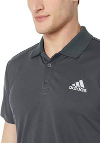 img 3 attached to Adidas Mens Tennis Shirt Large Men's Clothing in Shirts