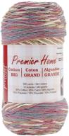 🧶 premier yarns home cotton grande yarn, multi-rosy cheeks - vibrant and soft cotton yarn for your next project! logo