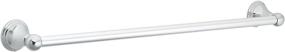 img 3 attached to Moen DN8424CH Preston Collection 24-Inch Chrome Single Towel Bar: Stylish and Durable Bathroom Accessory