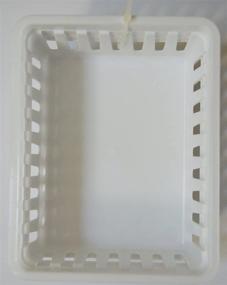 img 1 attached to Mainstay Basic Square Mini Bin Storage Trays - White - 3pk for Organized Space Optimization