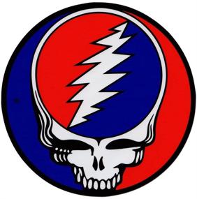 img 1 attached to 🌈 Grateful Dead Rock Band Vinyl Car Sticker Decal - 4-inch