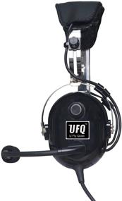 img 2 attached to 🎧 Ultimate UFQ A28 ANR Aviation Headset with Active Noise Reduction - Compare with Rugged Air RA950, featuring Bose Grade Hi-Fi Sound, MP3 Input, and Free Headset Bag